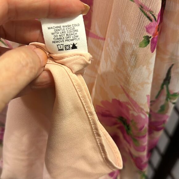 THREE EIGHTY TWO FLORAL SLIP DRESS SIZE M New with Tag - Picture 6 of 6